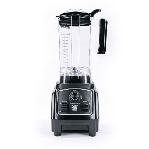 RAW Blender X 1000 high-speed blender med 1000W motor og 1,2 liter kande