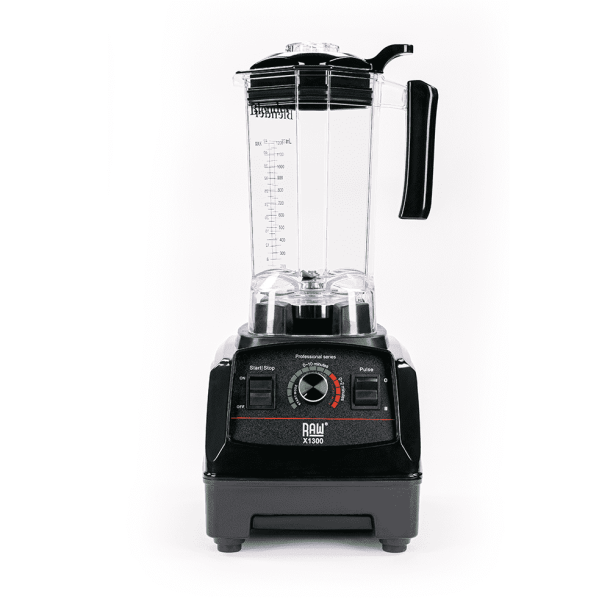 RAW Blender X 1300 sort high-speed blender 1300W 1,8 HK